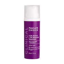 Paula’s Choice Clinical 0.3% Retinol + 2% Bakuchiol Treatment – Tinh chất giảm mụn- 30ml