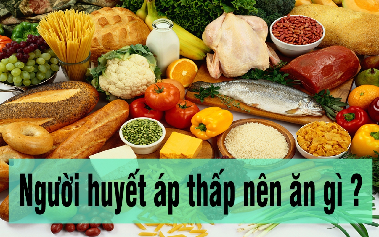 Thực đơn 7 ngày cho người huyết áp thấp