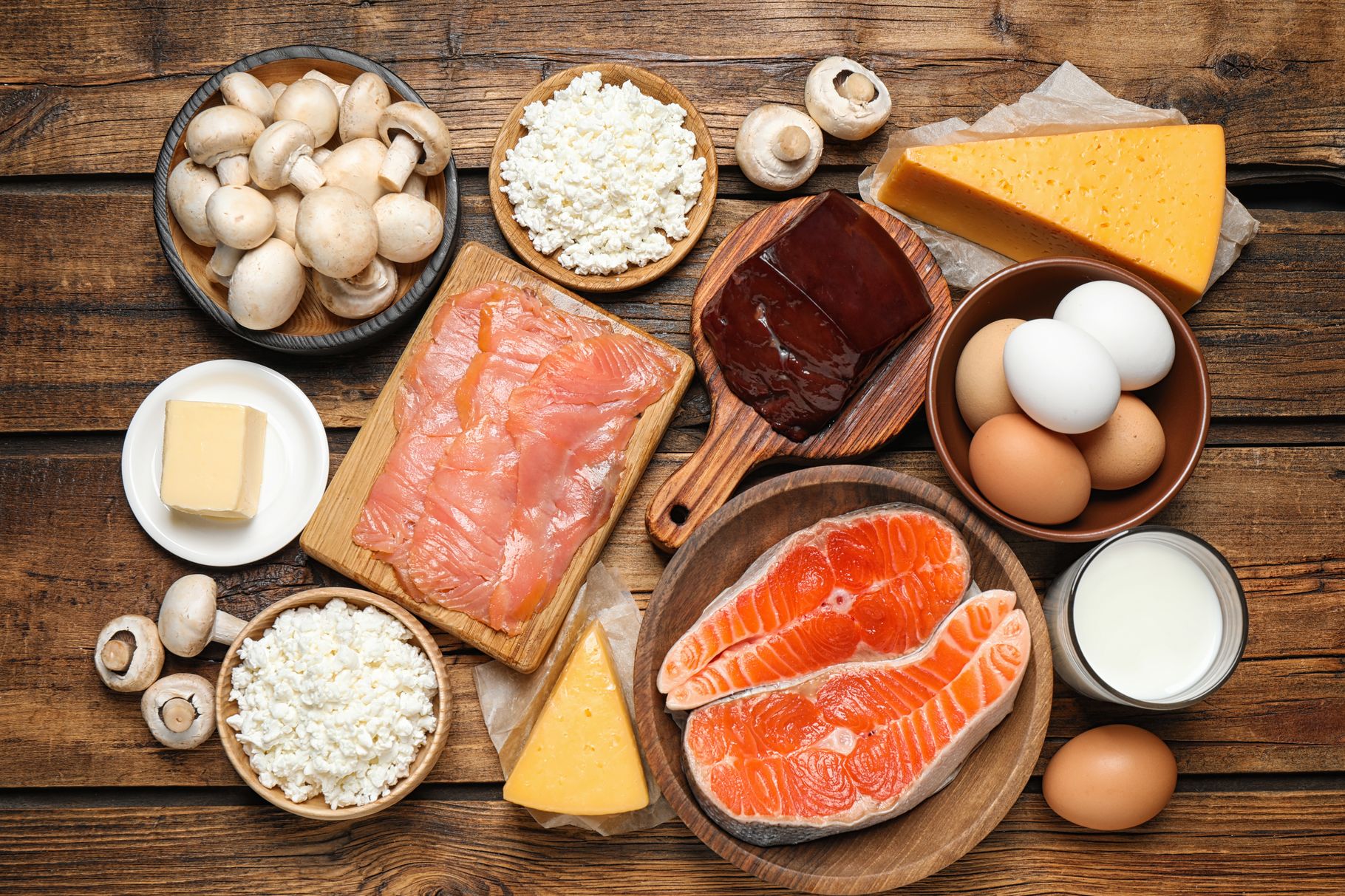 Các loại thực phẩm chứa nhiều vitamin D3