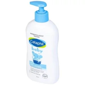 Sữa tắm gội trẻ em Cetaphil Baby Gentle Wash & Shampoo (400ml)