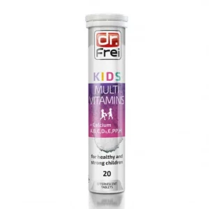 Viên sủi bổ sung vitamin và canxi cho trẻ Dr. Frei Kids Multivitamins + Calcium (Tuýp 20 viên)