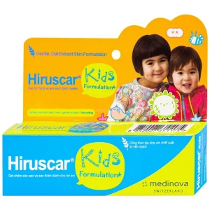 Gel Hiruscar Kids Medinova cải thiện sẹo, vết thâm cho trẻ em (10g)