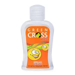 Gel rửa tay hương cam dành cho trẻ em Green Cross (100ml)