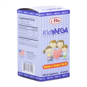 Thực phẩm bảo vệ sức khỏe bổ sung DHA và EPA, giúp bổ não, mắt KidMega (60 viên/hộp)