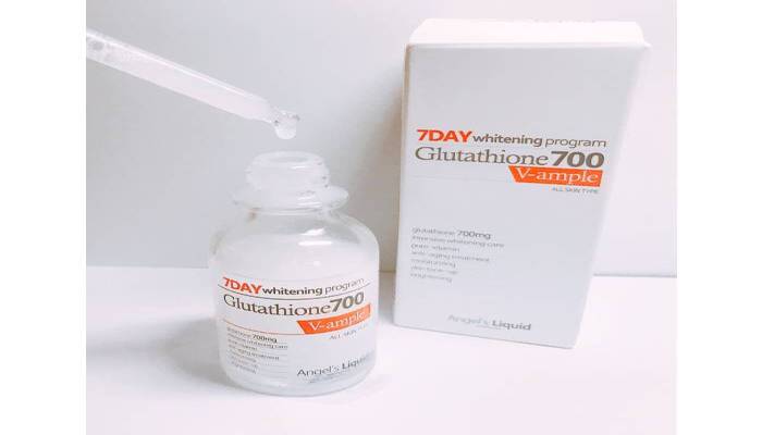 Serum dưỡng trắng da Angel's Liquid 7 Day Whitening Program Glutathione 700 V-Ampoule
