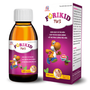 Siro Forikid TW3 giúp bé giảm biếng ăn, táo bón (125ml)