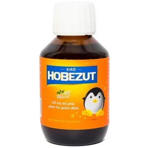 Siro Hobezut Vinacare Pharma hỗ trợ giảm các triệu chứng ho, cảm (110ml)