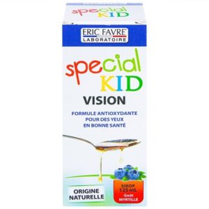 Siro Special Kid Vision Eric Favre hỗ trợ ngừa cận thị, mỏi mắt cho bé (125ml)