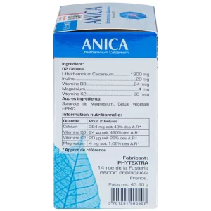 Viên uống Anica Phytextra bổ sung canxi và vitamin D3