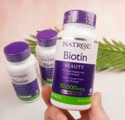 Viên uống trị rụng tóc sau sinh – Biotin của Mỹ go1care