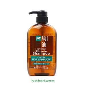 DẦU GỘI ĐẦU CHIẾT XUẤT TỪ DẦU NGỰA COSME STATION HORSE OIL SHAMPOO 600ml