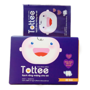 Gạc răng miệng Tottee (30 gói/hộp)