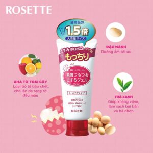 Tẩy Tế Bào Chết Rosette Cho Da Khô và thường 120g Gommage Moist Peeling Gel