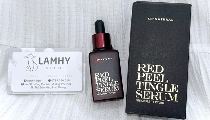 Red Peel Tingle Serum Premium Texture