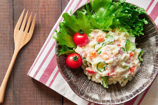salad khoai tay nghien Cách Làm Salad Khoai Tây Thơm Ngon và Bổ Dưỡng Go1Care