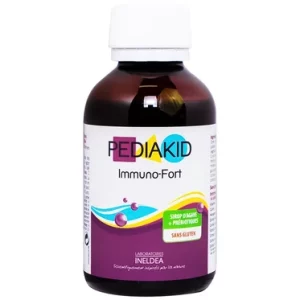 Siro Pediakid Immuno-Fort hỗ trợ tăng đề kháng, bảo vệ sức khỏe (125ml)