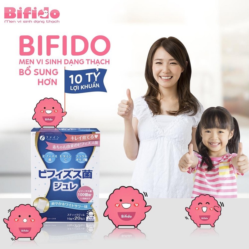 Men vi sinh Bifido bảo vệ sức khoẻ trẻ