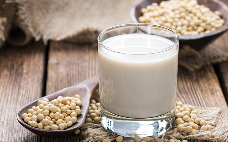 Sữa đậu nành cung cấp Collagen khá cao cho cơ thể.