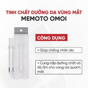 TINH CHẤT DƯỠNG TRẮNG, CHỐNG NHĂN MẮT MEMOTO OMOI 11G